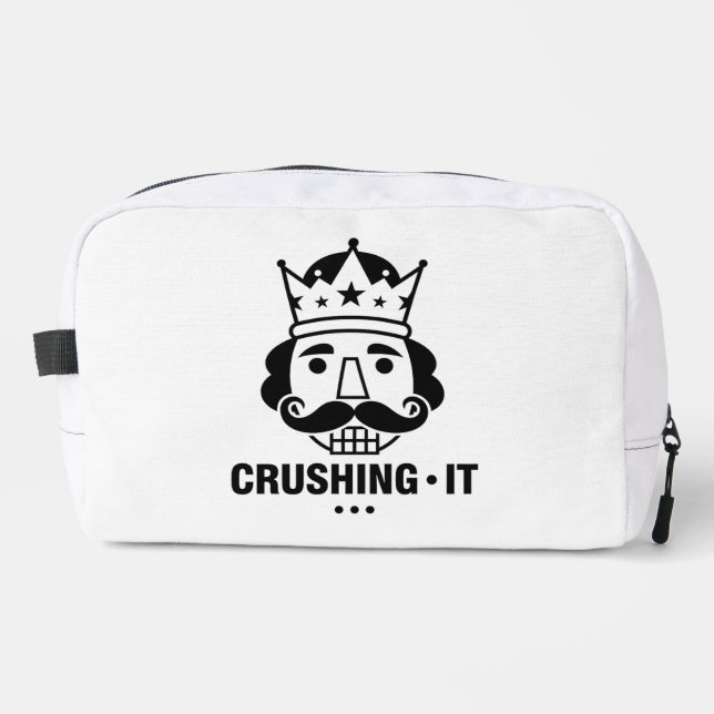 Trousse De Toilette Motivational Crushing It Daily Hustle Mindset Succ (Recto)
