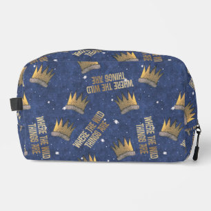 Trousse De Toilette Où les choses sauvages sont Motifs de la Couronne