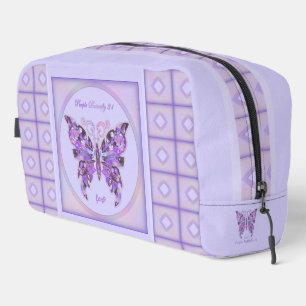 Trousse De Toilette Papillon pourpre 31