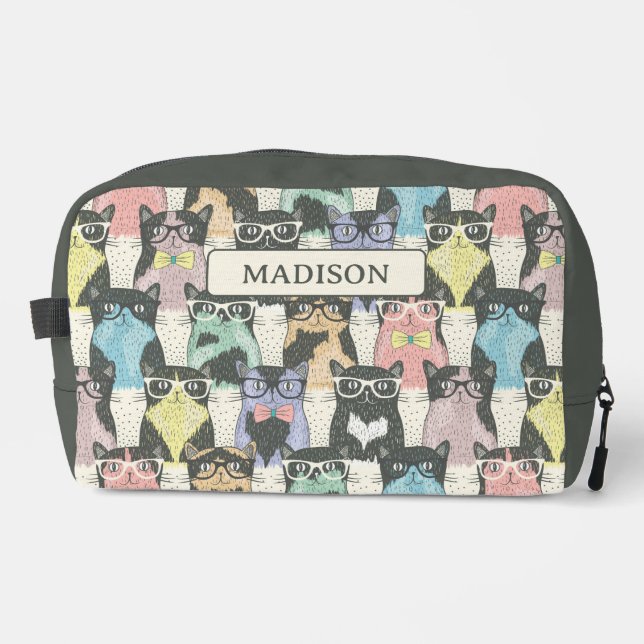 Trousse De Toilette Patters de Hipster Cute (Recto)
