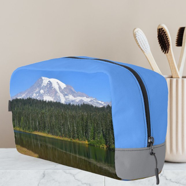 Trousse De Toilette Paysage Pittoresque du Mont Rainier et du lac (In Situ)