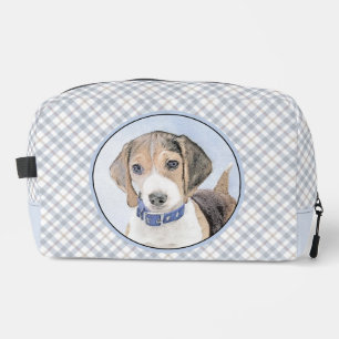 Trousse De Toilette Peinture anglaise Beagle Tri Tricolore Chien Migno