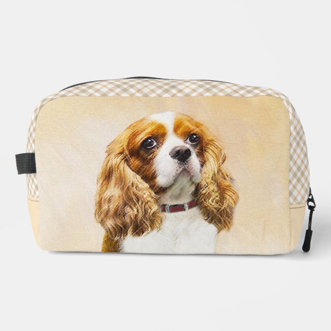 Trousse De Toilette Peinture d'art de chien de Cavalier King Charles S (Recto)