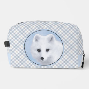 Trousse De Toilette Peinture d'hiver de Fox Arctique Art original de l
