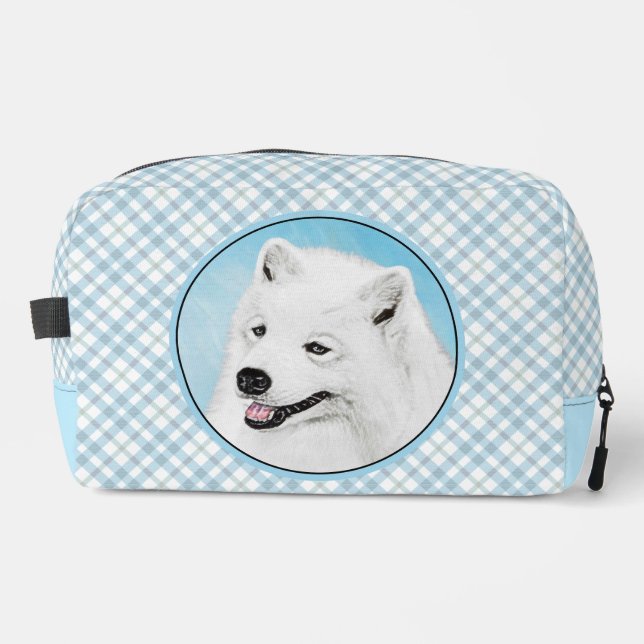 Trousse De Toilette Peinture Samoyed Blanc mignonne Original Animal Ch (Recto)