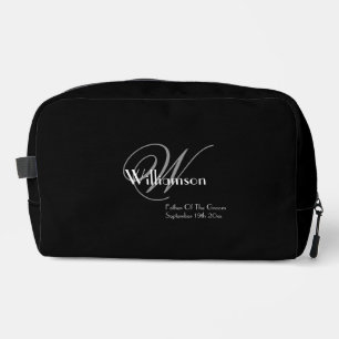 Trousse De Toilette Père De La Pièce Cadeau Classique Monogramme Cool 