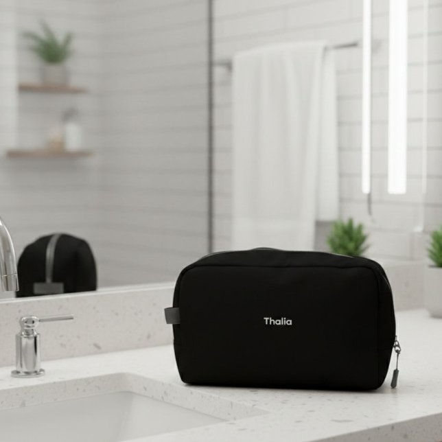 Trousse De Toilette Personalized Bridesmaid Makeup Bag (Créateur téléchargé)
