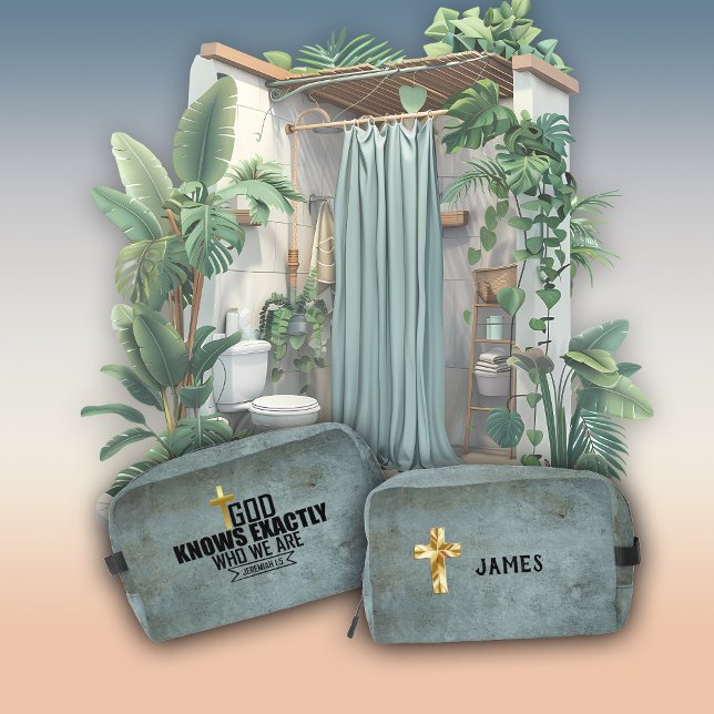 Trousse De Toilette Personalized Christian - Jeremiah 1:5 (Créateur téléchargé)