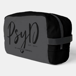Trousse De Toilette Personnalisé Elegant PsyD Docteur en Psychologie