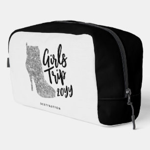 Trousse De Toilette Petites filles personnalisées Trip Disco Miroir Bo