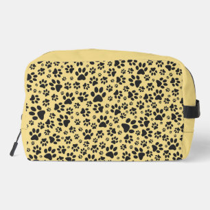 Trousse De Toilette Pois de chien Polka noir et blanc Point sur la crè