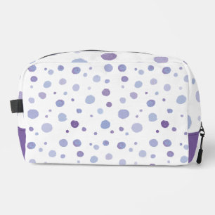Trousse De Toilette pois peint à la main
