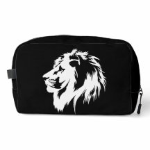 Portrait de Lion (blanc)