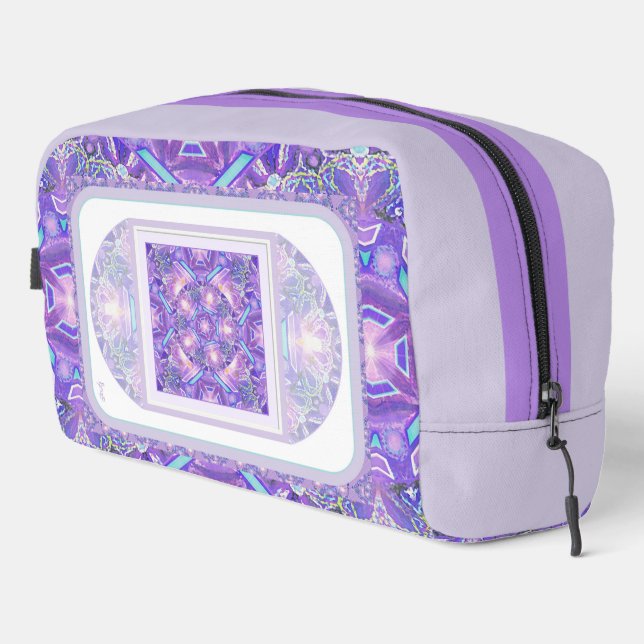 Trousse De Toilette Pouchette d'accessoires pourpre W1 (Coin droit)