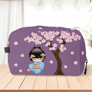 Trousse De Toilette Poupée Maiko Kokeshi - Cute Japonaise Geisha Girl