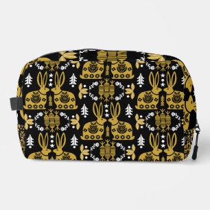 Trousse De Toilette Rabbit Nordic Scandinavian Folk Art