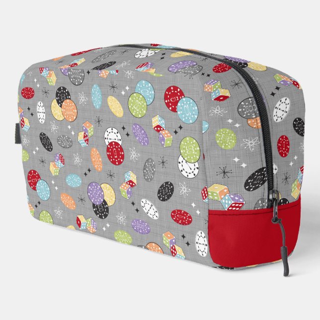 Trousse De Toilette Retro Casino Dice (Coin droit)