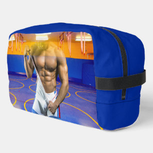 Trousse De Toilette SlipperyJoe's homme musclé bosse abdos six-pack sa