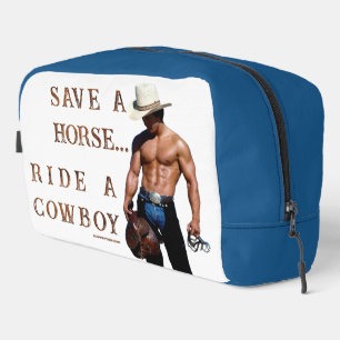 Trousse De Toilette SlipperyJoe's Save a horse Ride A Cowboy casquette