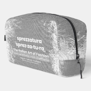 Trousse De Toilette SPREZZATURA : L'ART ITALIEN DE LA MODE-BlackDenim