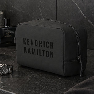Trousse De Toilette Style tendance Black Out moderne minimaliste simpl