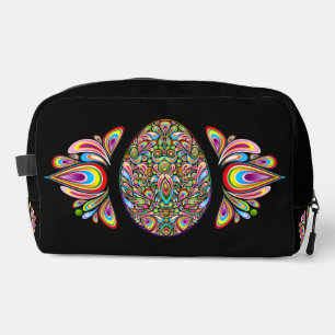 Trousse De Toilette T-Shirt Bio pour Enfants Motif Psychédélique Œuf d