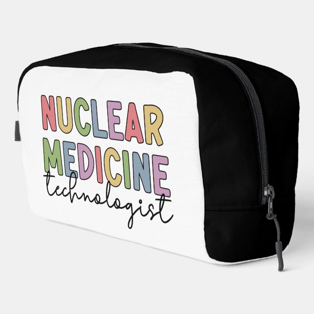 Trousse De Toilette Technologue en médecine nucléaire sur mesure CNMT  (Coin droit)