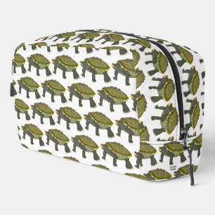 Trousse De Toilette Terrapin (motif blanc) - Dopp Kit