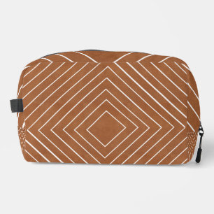 Trousse De Toilette Tribal Carré blanc