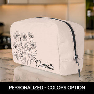 Trousse De Toilette Trousse de Maquillage Personnalisée pour Demoisell