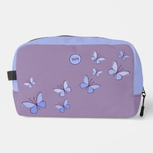 Trousse De Toilette Violet Bleu Bleu Papillon Kaleidoscope