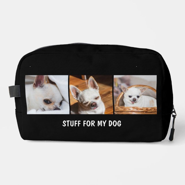 Trousse De Toilette Votre chien de compagnie chihuahua photos personna (Recto)