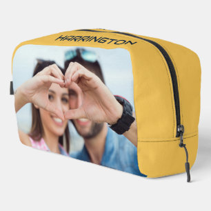 Trousse De Toilette Votre nom et vos photos personnalisés