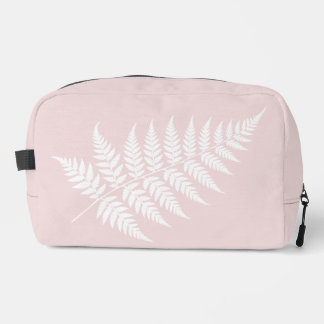 Trousse De Toilette Weekend Travel Blush Rose Blanc Fougère