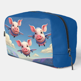 Trousse De Toilette When Pigs Fly Funny Pig Airplanes