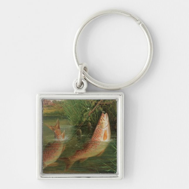 Trout at Winchester Keychain (Front)