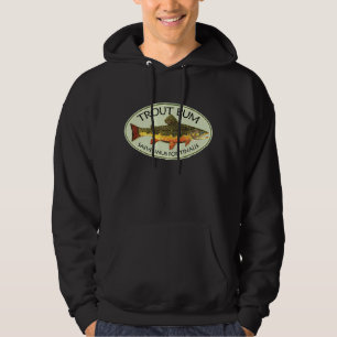 Trout Bum Fishing Hoodie
