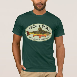 Trout Bum Fishing T-Shirt