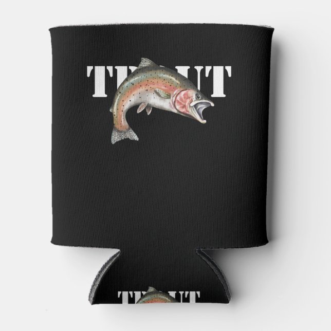 Trout Can Cooler (Front)