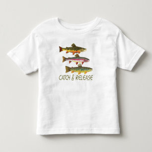 Trout Catch and Release Toddler T-shirt
