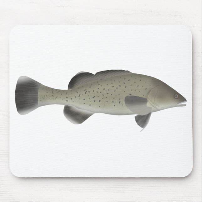 Trout Cod Mouse Pad (Front)