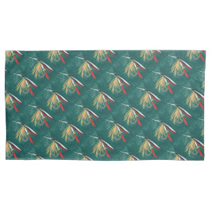 "Trout Fin" Trout Fly tiled wet fly Pillowcase