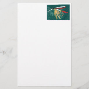 "Trout Fin" Wet Fly Stationery