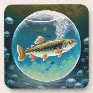 Trout Fish Coaster