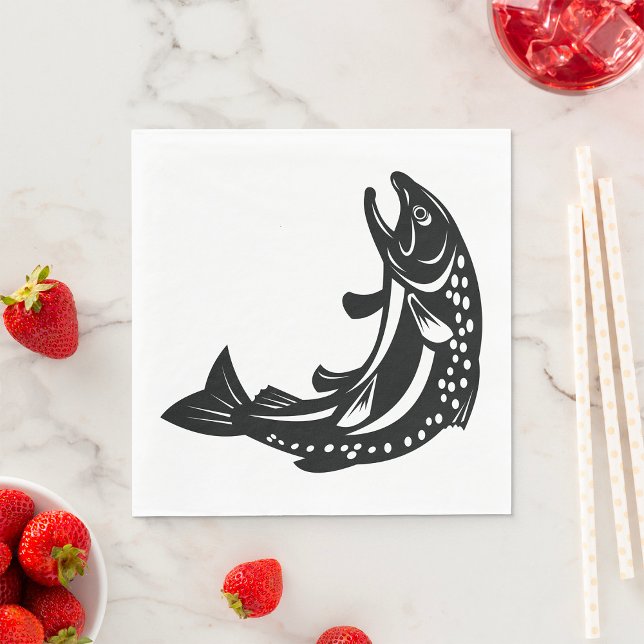 Trout Fish Napkin (Creator Uploaded)