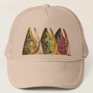 Trout Fisherman's Trucker Hat