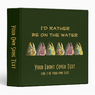 Trout Fishing Angler's Binder