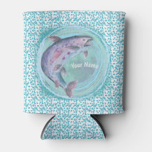Trout Fishing Can Cooler
