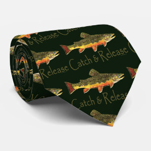 Trout Fishing   Catch and Release Tie