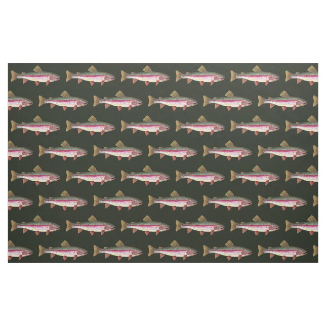 Trout Fishing Fabric (Yard)